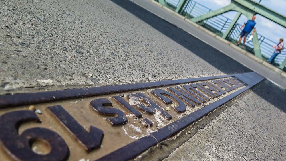 Spionenbrücke Grenze Glienicker Brücke Potsdam