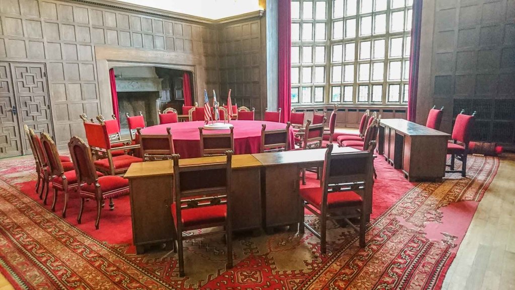 Schloss Cecilienhof in Potsdam Ort der Potsdamer Konferenz 1945