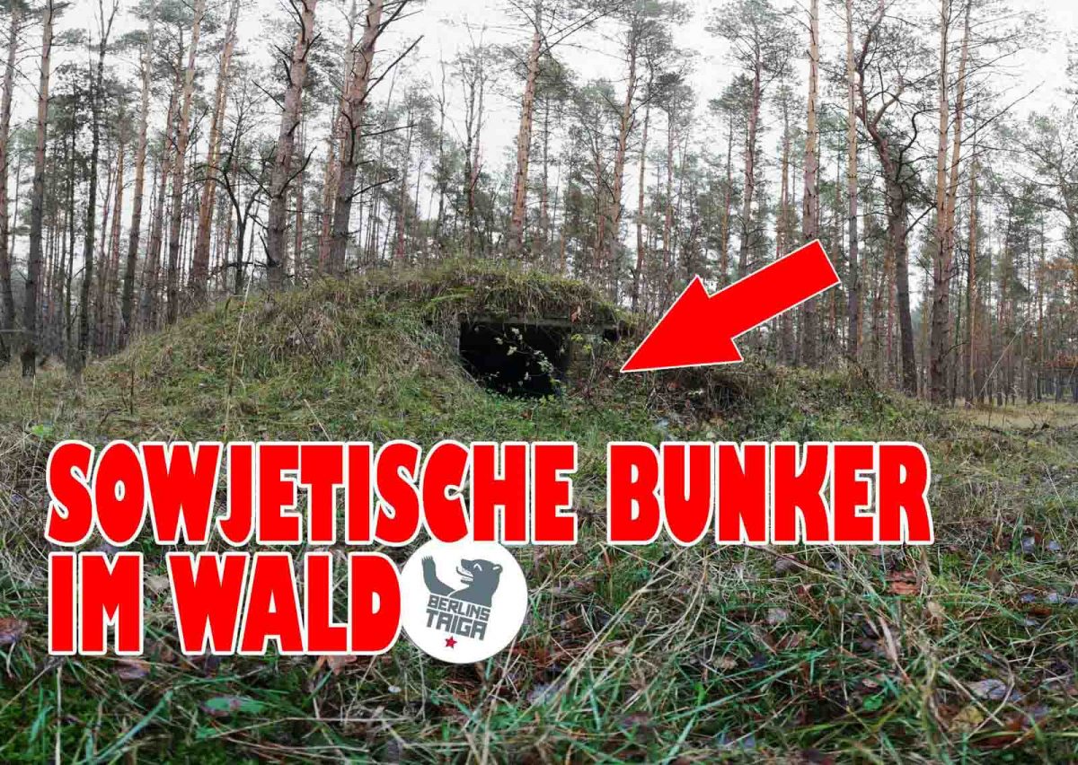 Sowjetische Bunker im Wald (VIDEO) -- Lost Places Brandenburg