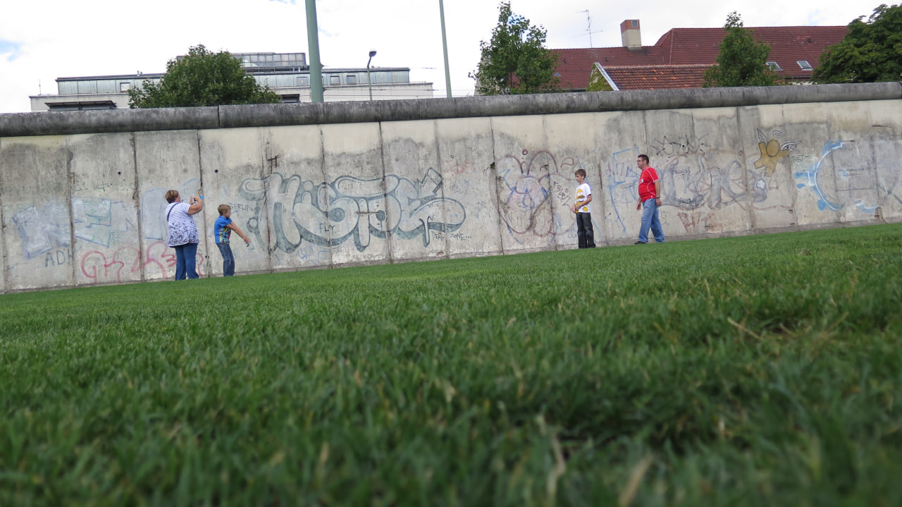 Die Berliner Mauer an der Bernauer Straße